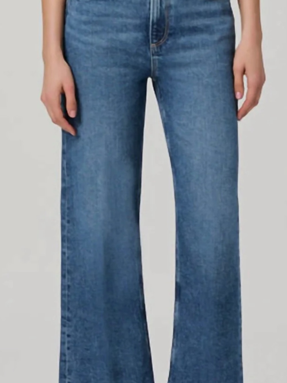PAIGE Leelah ankle Jean with raw hem